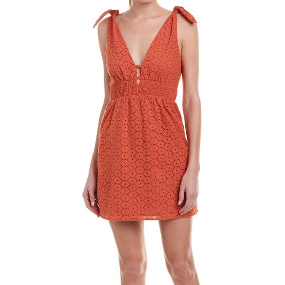 Endless Rose Eyelet Mini Dress